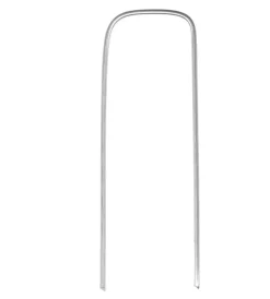 Picchetti a "u" in acciaio per  prato sintetico verdemax 30 pezzi