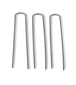 Picchetto zincato per posa prato sintetico 50 pezzi