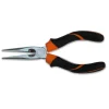Pinza a becchi piatti lunghi mezzotondi - 200 mm - beta 1166bm