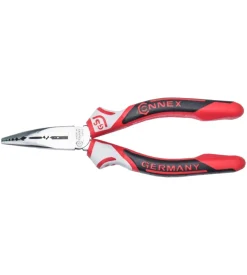 Pinza becchi curvi 3k con crimpatrice e spelafili 160 mm.