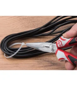 Pinza becchi semitondi dritti 3k 160 mm.