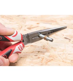 Pinza becchi semitondi dritti 3k 200 mm.