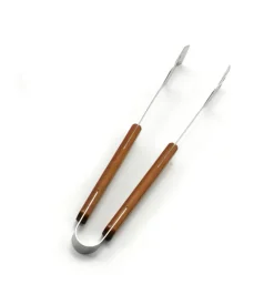 Pinza in acciaio inox da cm. 39 - con manico in legno
