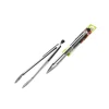 Pinza per barbecue ompagrill in acciaio con sistema di bloccaggio 45 cm