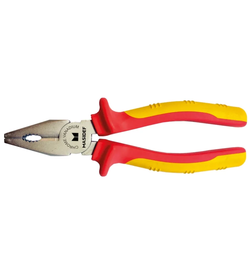 Pinza universale isolata vde 1000v 180 mm.