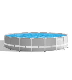 Piscina fuori terra con struttura rotonda intex 