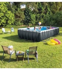 Piscina fuori terra con struttura rettangolare intex 