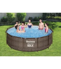 Piscina fuori terra con struttura rotonda bestway 