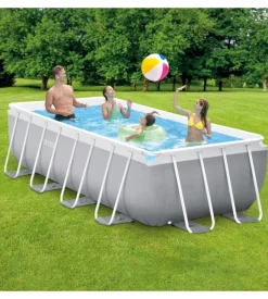 Piscina fuori terra con struttura rettangolare intex 