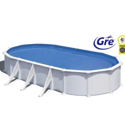 Piscina fuori terra ovale 730x375x120 cm 