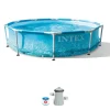 Piscina fuori terra rotonda intex "prisma frame beachside" 305x305x76 cm - cod. 28208np