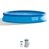 Piscina gonfiabile autoportante rotonda intex "easy set" 457x457x84 cm - cod. 28158np