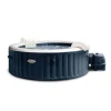 Piscina idromassaggio gonfiabile intex "purespa plus bubble massage set" navy 216x71cm - cod. 28432ex