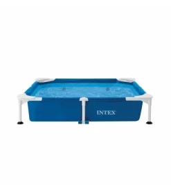Piscina quadrata per cani intex blu 152x152x30 cm - cod. 48402np