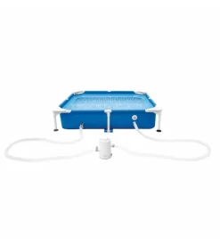 Piscina quadrata per cani intex blu 152x152x30 cm - cod. 48402np