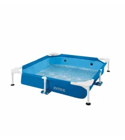 Piscina quadrata per cani intex blu 152x152x30 cm - cod. 48402np