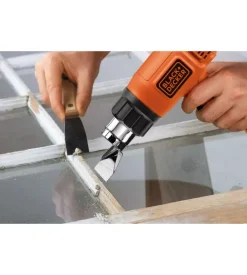 Pistola termica elettrica black+decker 