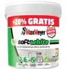 Pittura murale traspirante max meyer "soft white " bianco 12 lt