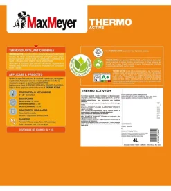 Pittura termoisolante max meyer "thermo active a+" bianco 4 litri