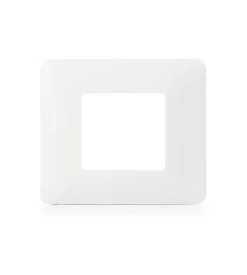 Placca 2 moduli bianca matix am4802bbn - bticino