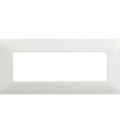 Placca 6 moduli bianca matix am4806bbn - bticino