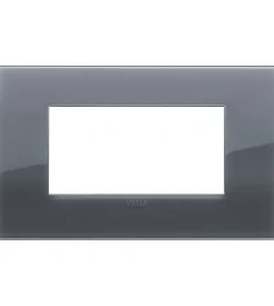 Placca classic 4m reflex grigio fumè - vimar