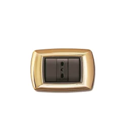 Placca life 3 posti oro.