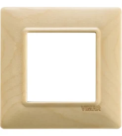 Placca 2m acero - vimar