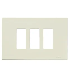 Placca 3m alluminio scatto oro 8000 - vimar.