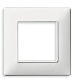 Placca 2m bianco plana - vimar.