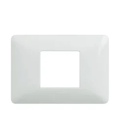 Placca 2p centrati bianco matix am4819bbn - bticino