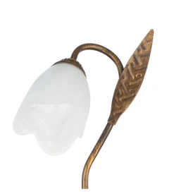 Plafoniera 2 luci onli "sonia" bronzo e14