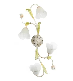 Plafoniera 4 luci onli "wilma" bianco e14