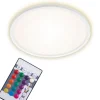 Plafoniera a led slim- led rgb bianco - d. 42 cm