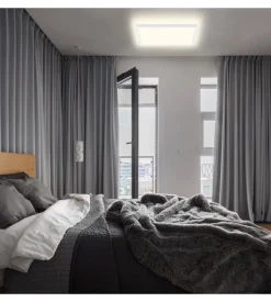 Plafoniera con retroilluminazione led 29,3x29,3 cm, 2400 lm