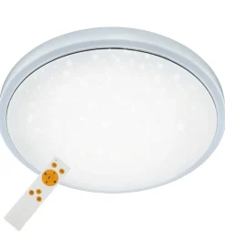 Plafoniera led "cielo stellato" con telecomando, 1920 lm