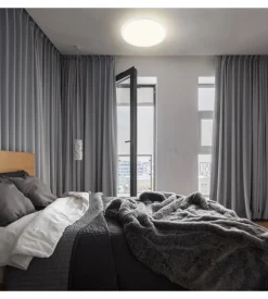 Plafoniera led con retroilluminazione ø 29,3cm, 2400 lm