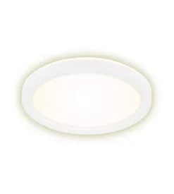 Plafoniera led con retroilluminazione ø19 cm, 1400 lm