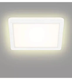 Plafoniera led con retroilluminazione 19x19 cm, 1400 lm