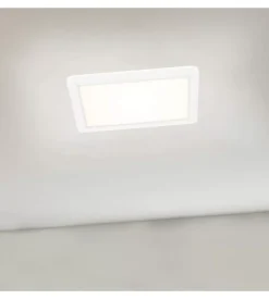 Plafoniera led con retroilluminazione 19x19 cm, 1400 lm