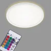Plafoniera led con retroilluminazione con telecomando ø 29,3 cm, 1850 lm