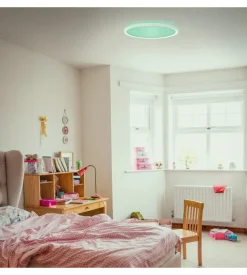 Plafoniera led con retroilluminazione con telecomando ø 29,3 cm, 1850 lm