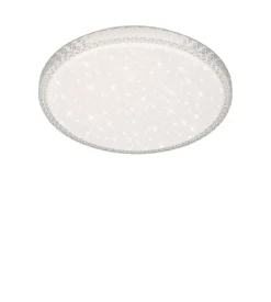 Plafoniera led con telecomando ø 39 cm, 24 w