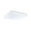 Plafoniera led da interno eglo "frania-s" bianco quadrata effetto stellato 4000k 33x33cm
