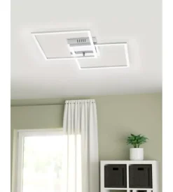 Plafoniera led da interno eglo "palmaves" 6000k