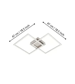 Plafoniera led da interno eglo 