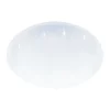 Plafoniera led da interno eglo "pogliola-s" bianco effetto stellato 4000k 50cm