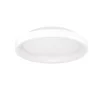 Plafoniera led da interno eglo "loretello" bianco tondo 2700-6500k