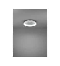 Plafoniera led da interno eglo "loretello" bianco tondo 2700-6500k