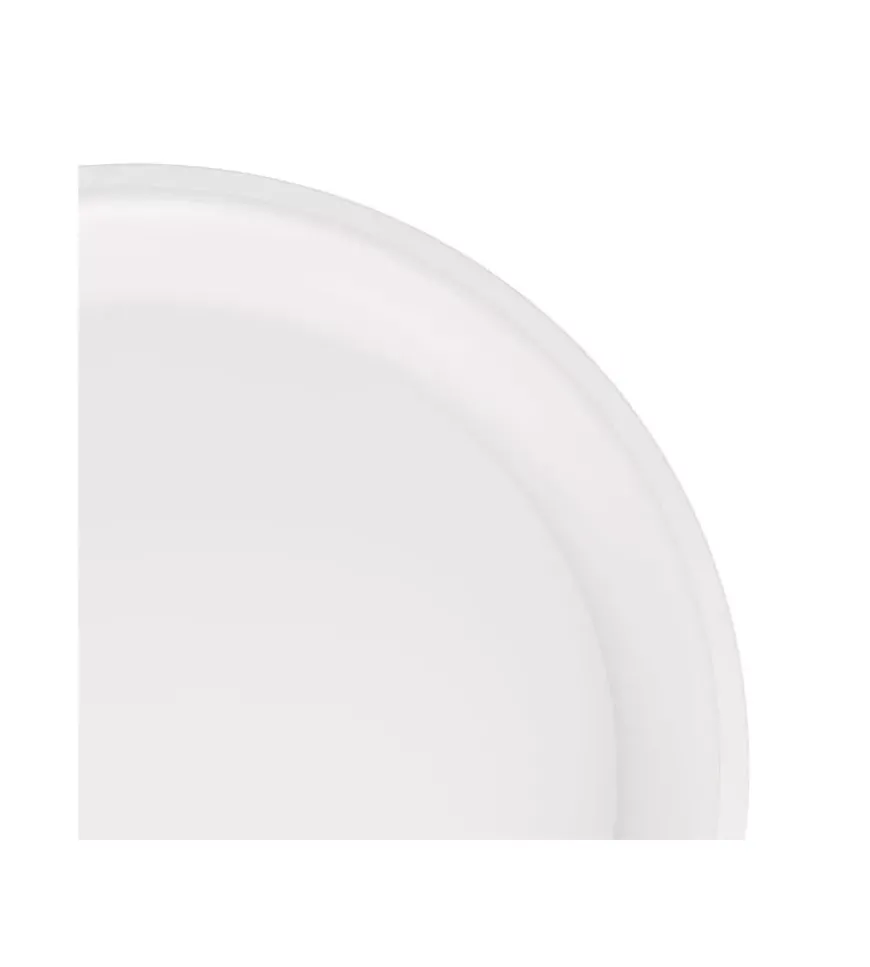 Plafoniera led da interno eglo "loretello" bianco tondo 2700-6500k